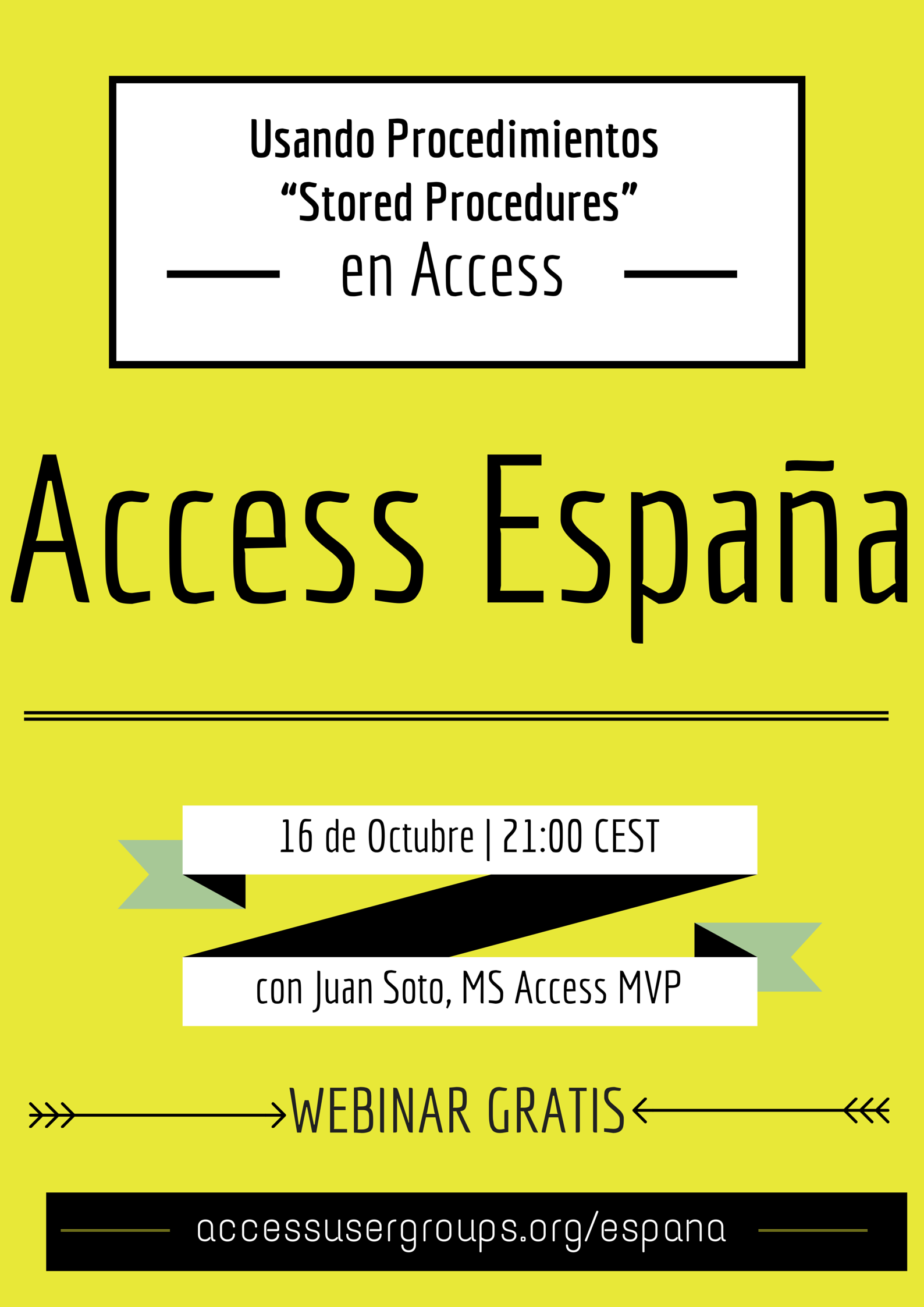 Usando procedimientos “Stored Procedures” en Access – España