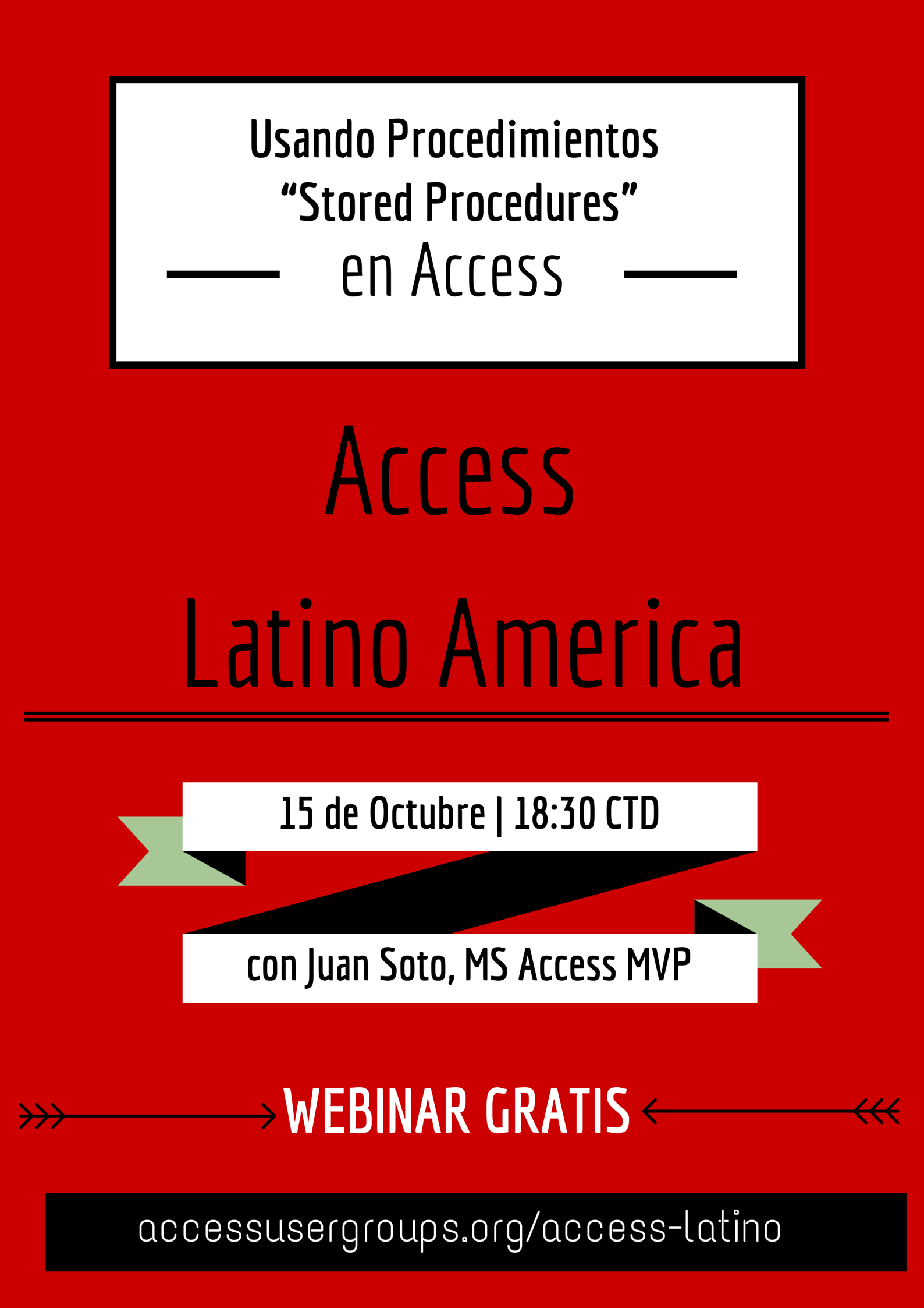Usando procedimientos “Stored Procedures” en Access – Latino America